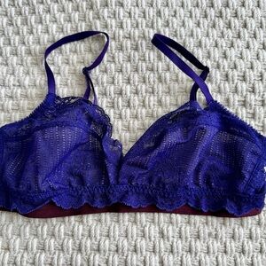 Gap Body Purple Lace Bralette